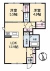 シャーメゾン葦高の間取り画像