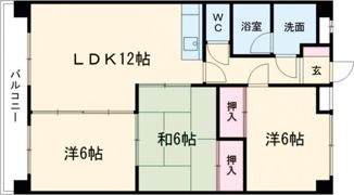 ファミーユ飛田の間取り画像