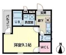 フジパレス堺南長尾Ⅱ番館の間取り画像