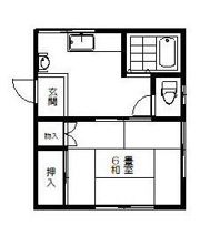 コーポ鈴八1号棟の間取り画像