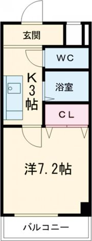 ジュネス庄内緑地の間取り画像
