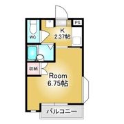 カレッジメイト御幸ヶ原の間取り画像
