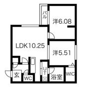 フェスタリア麻生の間取り画像