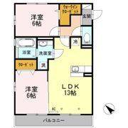 フォレスタ野川の間取り画像