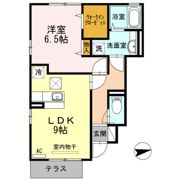 カシータ等々力緑地の間取り画像
