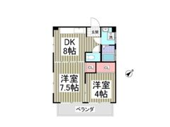 ドレープ新前橋の間取り画像