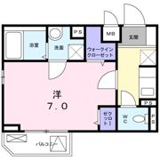 ヴィラ 戸越公園の間取り画像