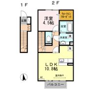 アクシア・プルミエールⅠの間取り画像