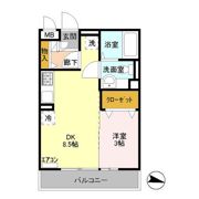 クレセントコートkayの間取り画像