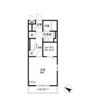 ローテ・ローゼの間取り画像