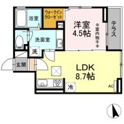 D-room西平山A棟の間取り画像