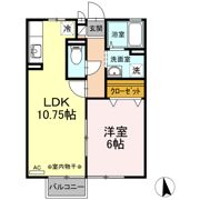 クワトロ ピーチ タウン ⅠⅡⅢⅣの間取り画像
