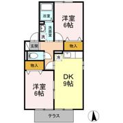 クレール上今井の間取り画像