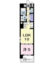 エステージの間取り画像