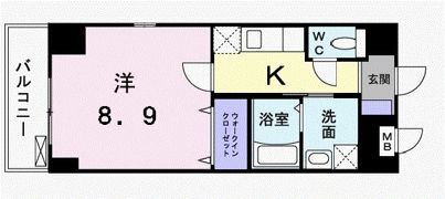 アウル三鷹の間取り画像