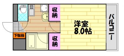 サンヒルズの間取り画像