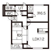 プラセール A棟の間取り画像