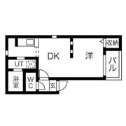 グランコンフォール米野Ⅲの間取り画像