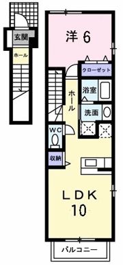 クリザンテームの間取り画像