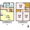 ヴィルドミール八橋の間取り画像