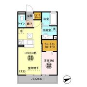 グランソレイユの間取り画像
