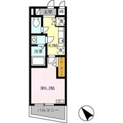 レジデンス浜田の間取り画像