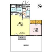 EAST NONAMI 拾番館の間取り画像