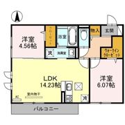 D-ROOM天神 A棟の間取り画像