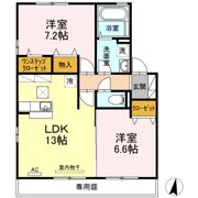 サンモール・Y A棟の間取り画像