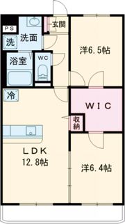 レジデンス カノンの間取り画像