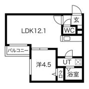 Peerson西町(ピアソン)の間取り画像