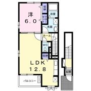 ラフレシール Bの間取り画像