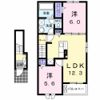 サザンカBの間取り画像