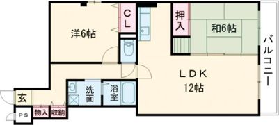 エフフラットの間取り画像
