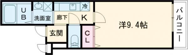 フジパレス堺北向陽町の間取り画像