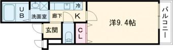 フジパレス堺北向陽町の間取り画像