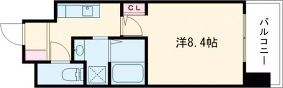 ヴィラルネス向洋の間取り画像