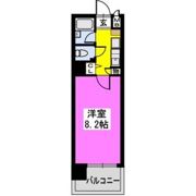 ラフィーネ博多の間取り画像