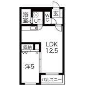 ハートフルマンションB&Aの間取り画像