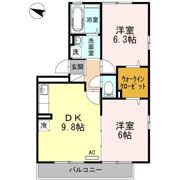 クリオコート A棟の間取り画像
