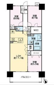レーベン長岡南町LEXISの間取り画像