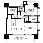 アーデン泉プレミアの間取り画像