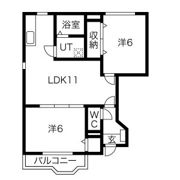 ヴェルネッツ有松の間取り画像