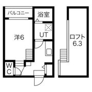 吹上パークタワー31Fの間取り画像