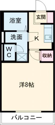 ボナールアークAの間取り画像