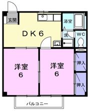 ニューシティハイツAOKIの間取り画像