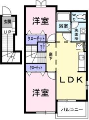 プリマベーラ・Kの間取り画像