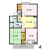 サウスヒル Bの間取り画像