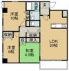 WISDOM徳島町の間取り画像