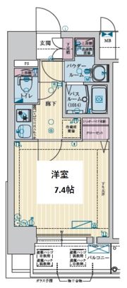 LEGESTA兵庫リバージュの間取り画像